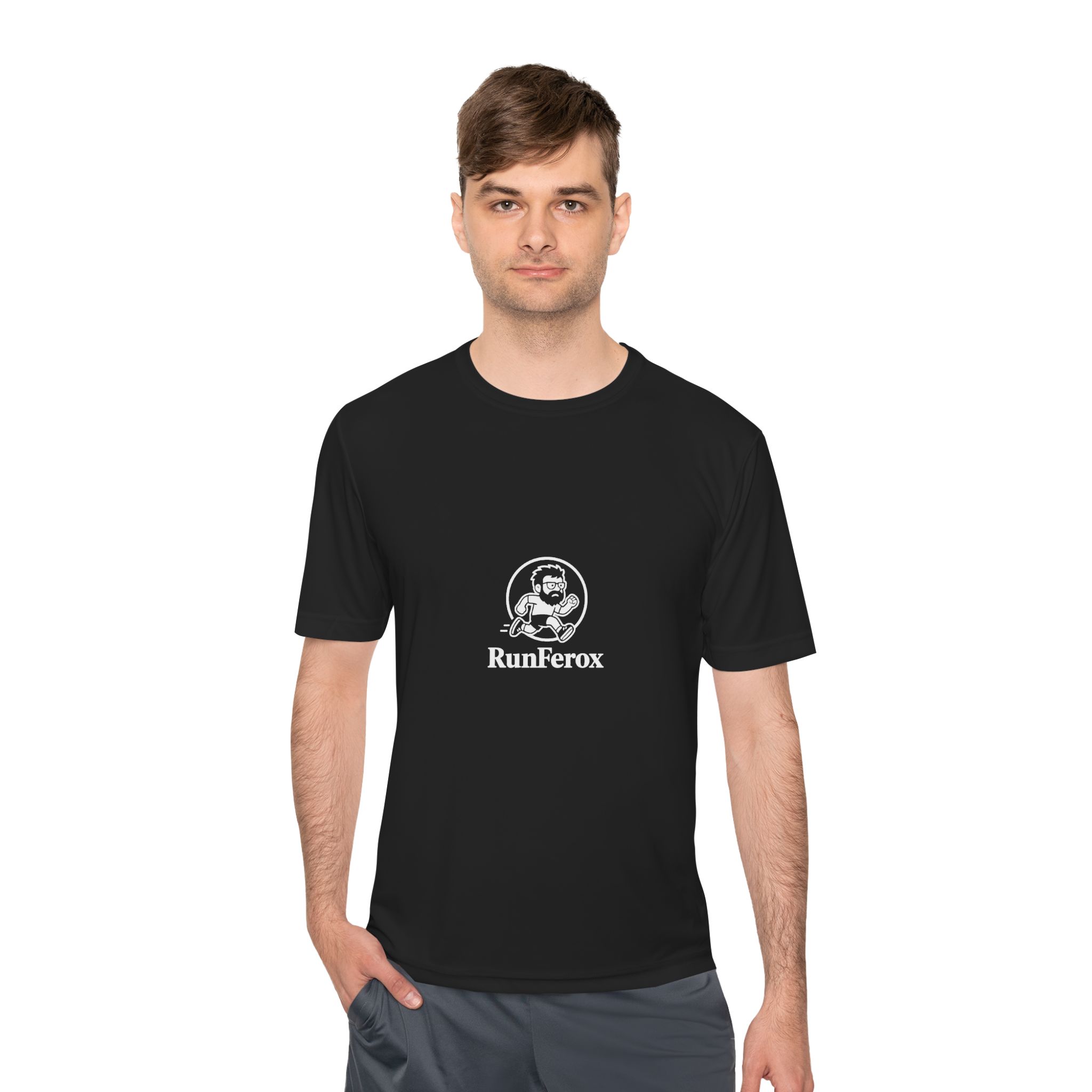 Dude RunFerox “Running: The Original Side Quest” Performance Tee – Unisex Moisture-Wicking Shirt - Image 14