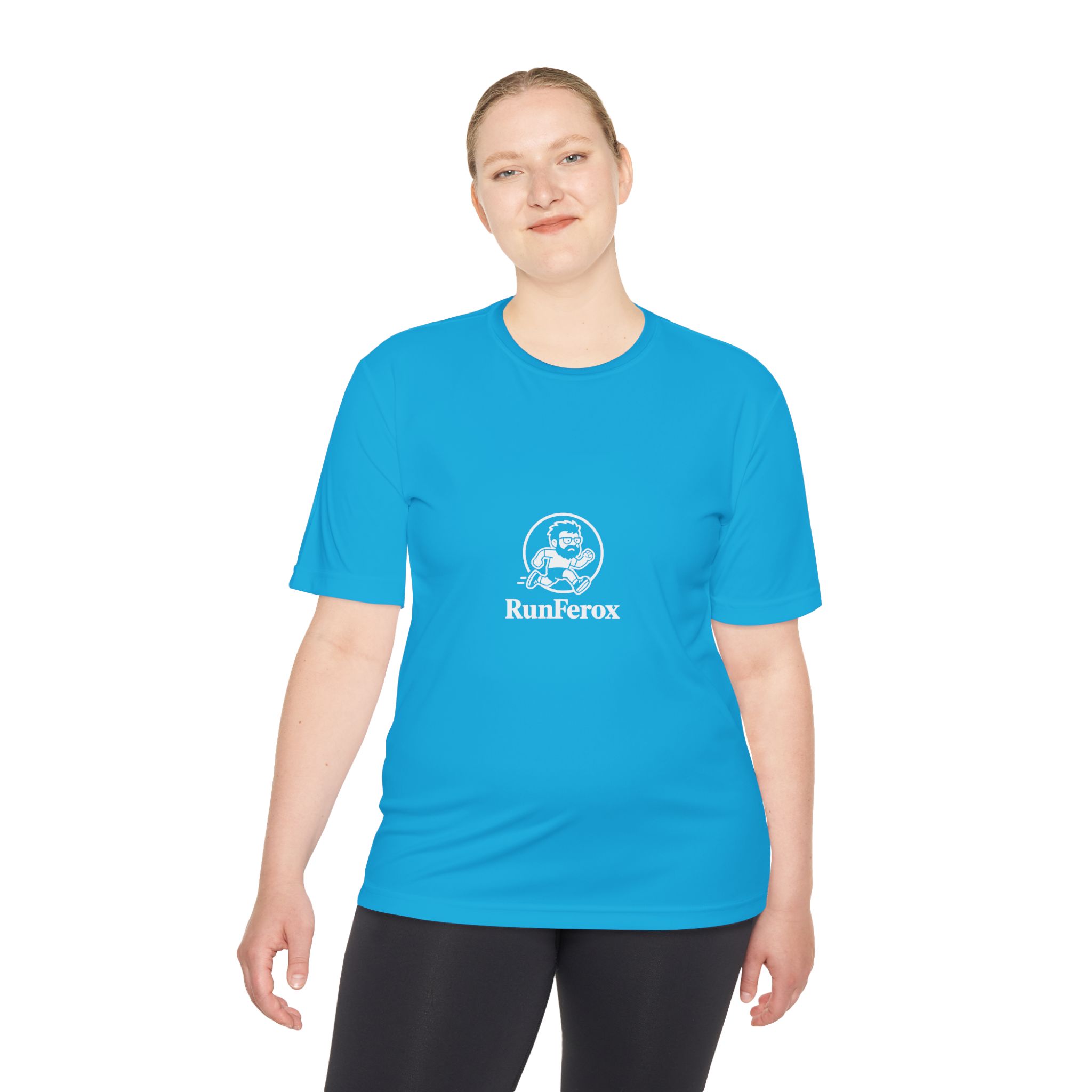 Dude RunFerox “Running: The Original Side Quest” Performance Tee – Unisex Moisture-Wicking Shirt - Image 3
