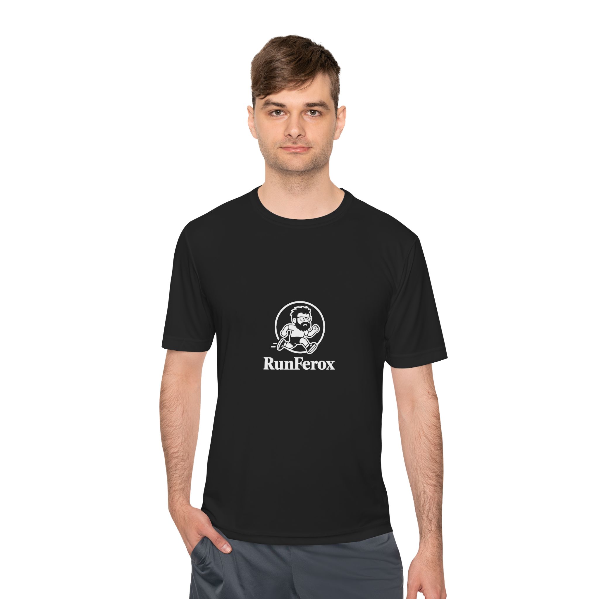 Dude RunFerox “Running on Mixtapes and Motivation” Performance Tee – Unisex Moisture-Wicking Shirt - Image 15