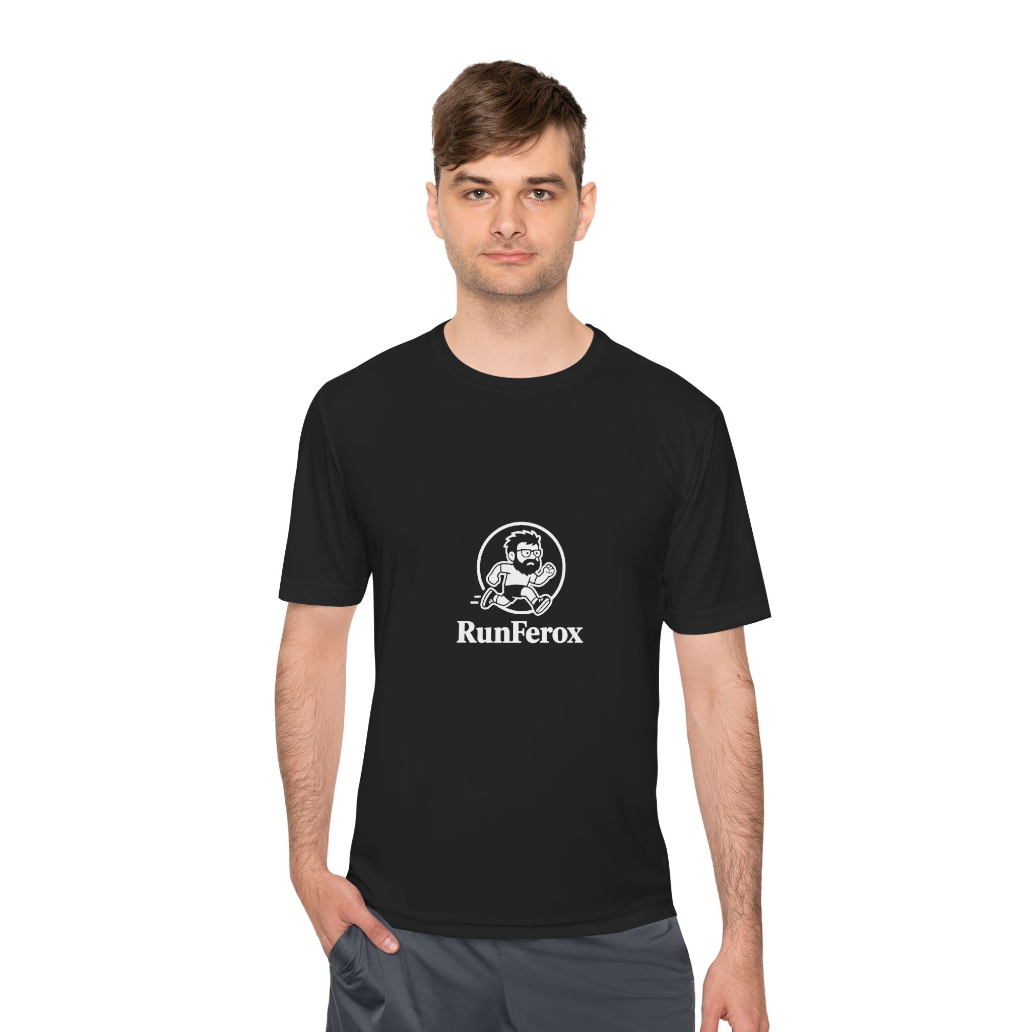 Dude RunFerox “Running is Cheaper Than Therapy” Performance Tee – Unisex Moisture-Wicking Shirt - Image 18