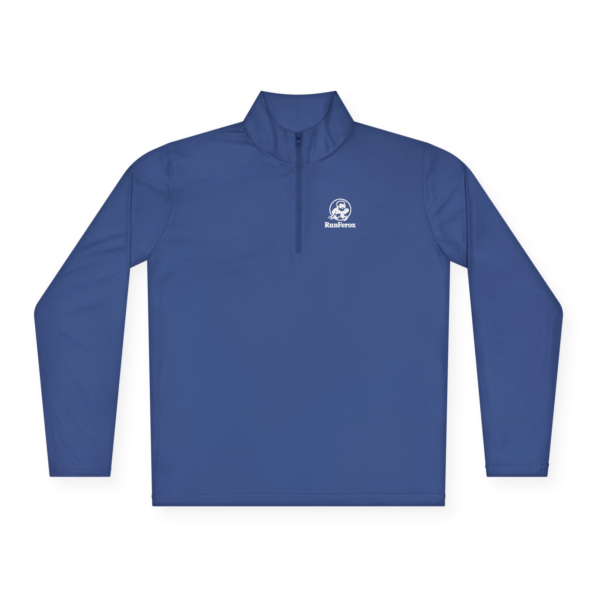 Dude RunFerox Fierce Comfort Quarter-Zip Pullover – Unisex, Lightweight, and Performance-Ready