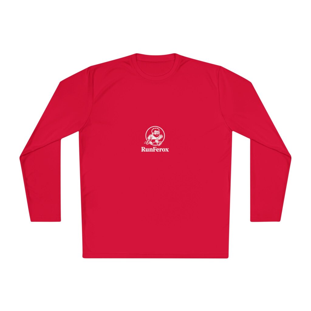 Dude RunFerox Lightweight Long Sleeve Tee – Fierce Comfort for Training & Everyday Wear