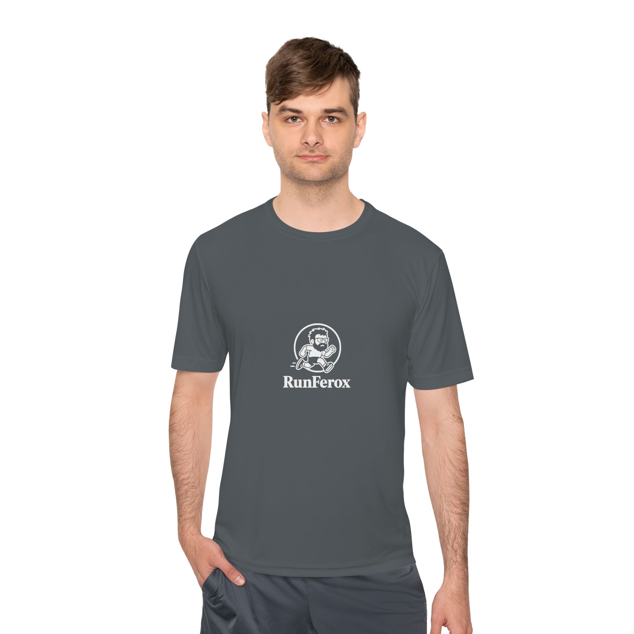 Dude RunFerox “Running: The Original Side Quest” Performance Tee – Unisex Moisture-Wicking Shirt - Image 10
