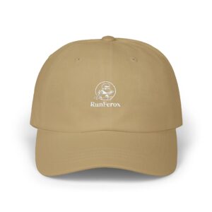 RunFerox Classic Dad Cap – Adjustable Vintage Style Hat for Everyday Fierce Comfort