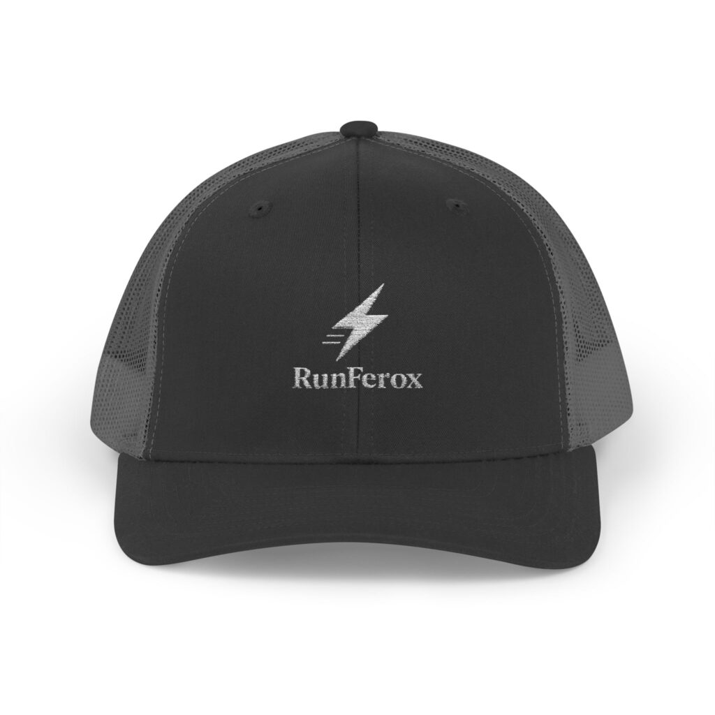RunFerox Snapback Trucker Cap – Fierce Style, Breathable Mesh, Adjustable Fit
