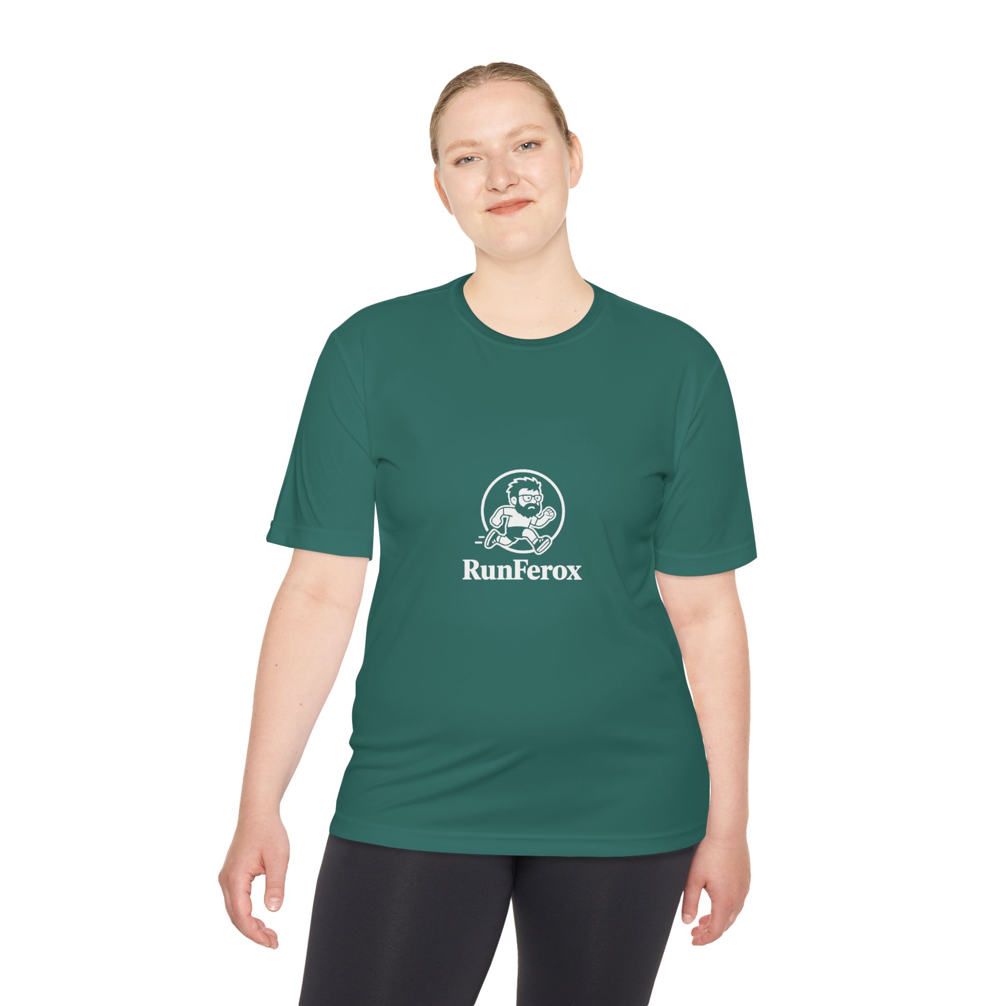 Dude RunFerox “Running with My Walkman” Performance Tee – Unisex Moisture-Wicking Shirt - Image 4