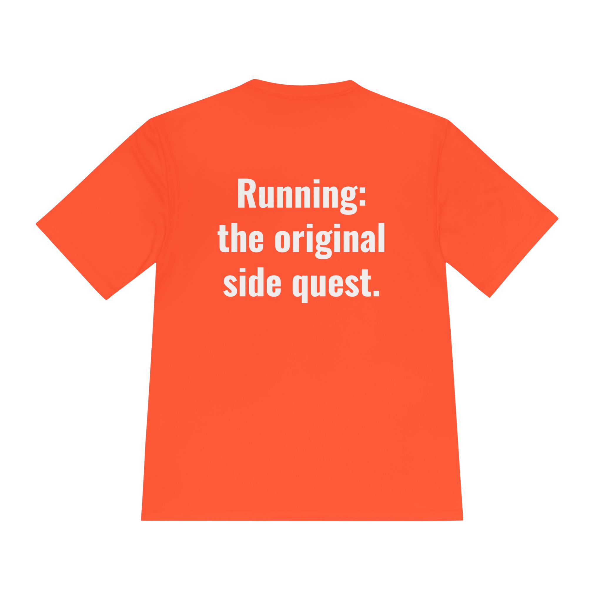 Dude RunFerox “Running: The Original Side Quest” Performance Tee – Unisex Moisture-Wicking Shirt - Image 5
