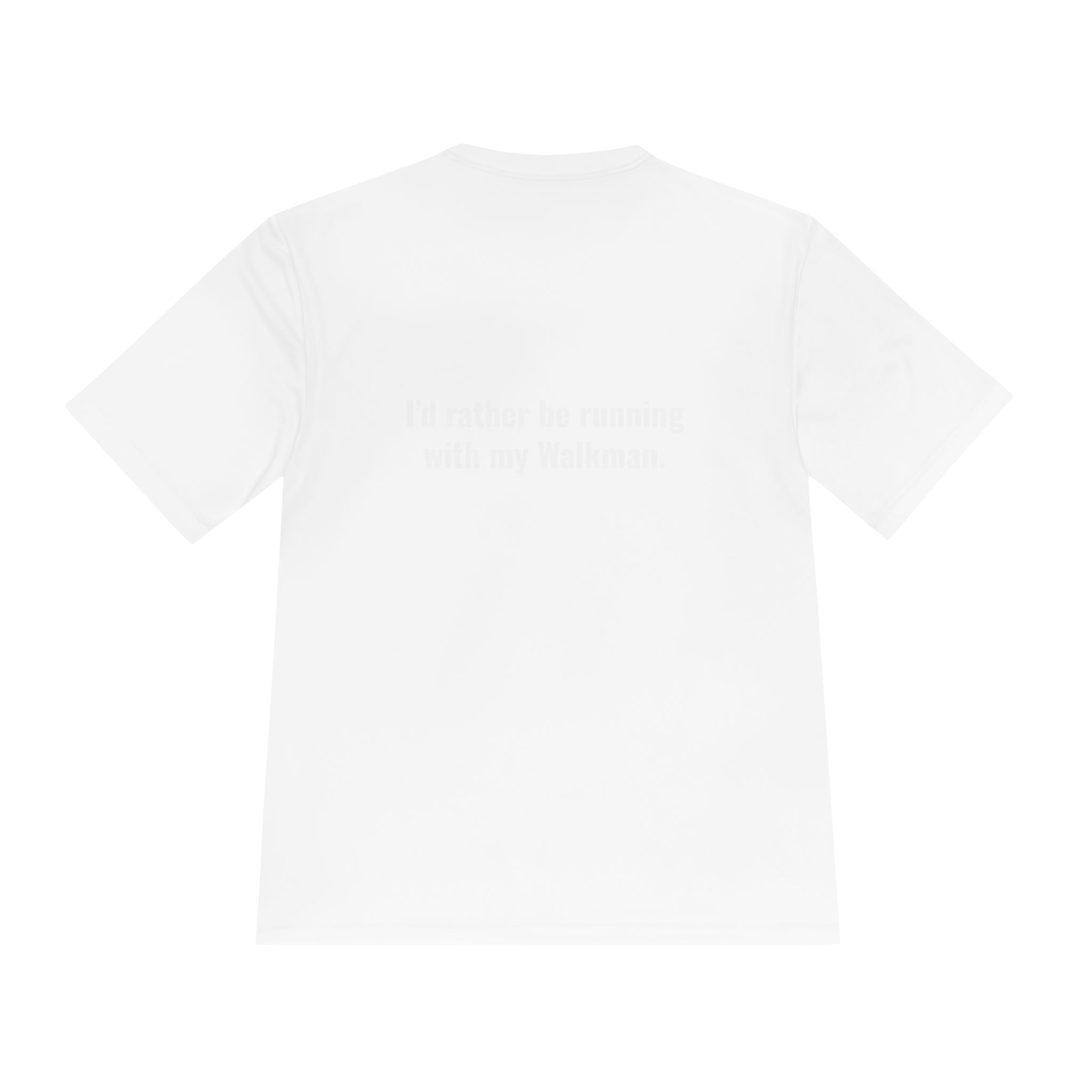 Dude RunFerox “Running with My Walkman” Performance Tee – Unisex Moisture-Wicking Shirt - Image 5