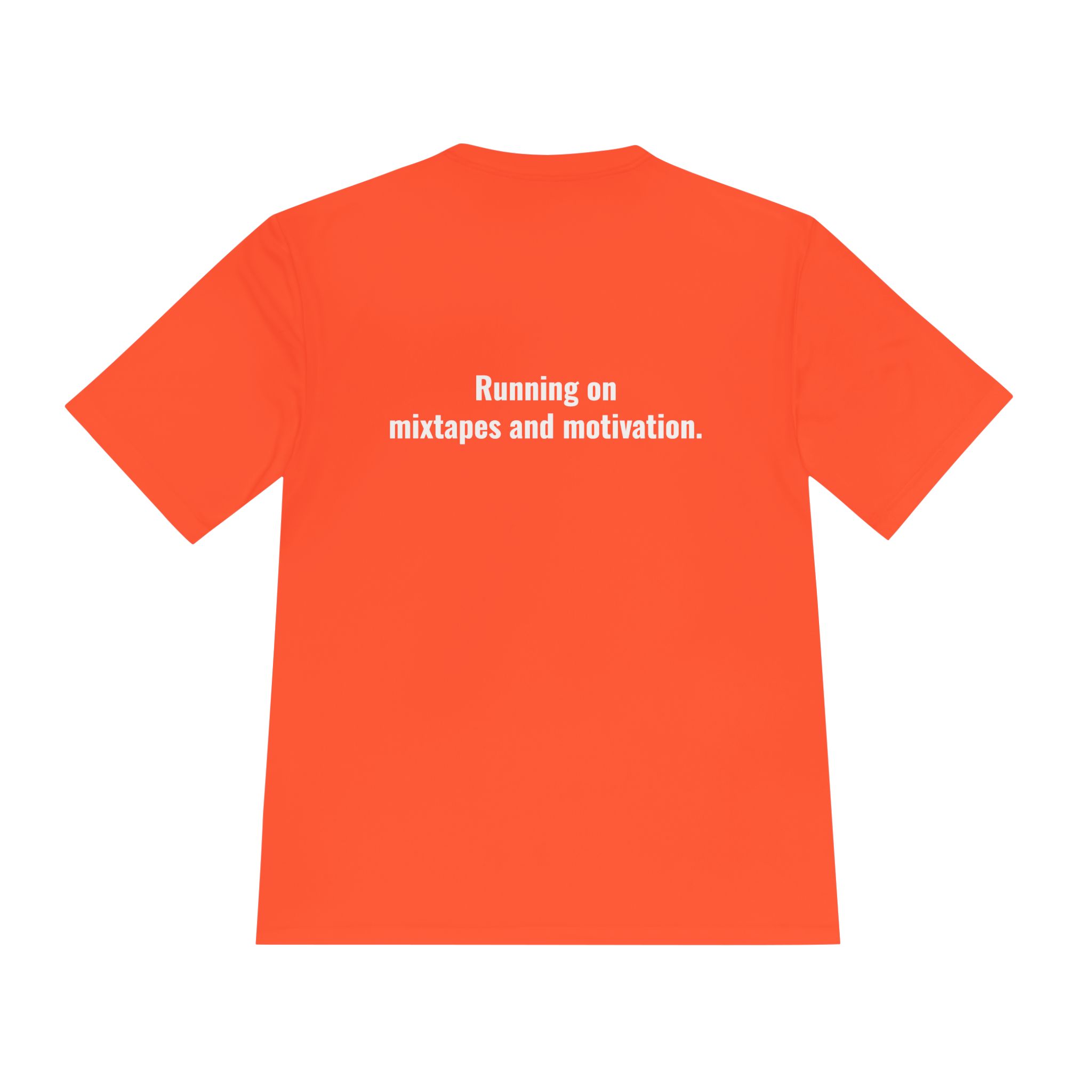 Dudette RunFerox “Running on Mixtapes and Motivation” Performance Tee – Unisex Moisture-Wicking Shirt - Image 14