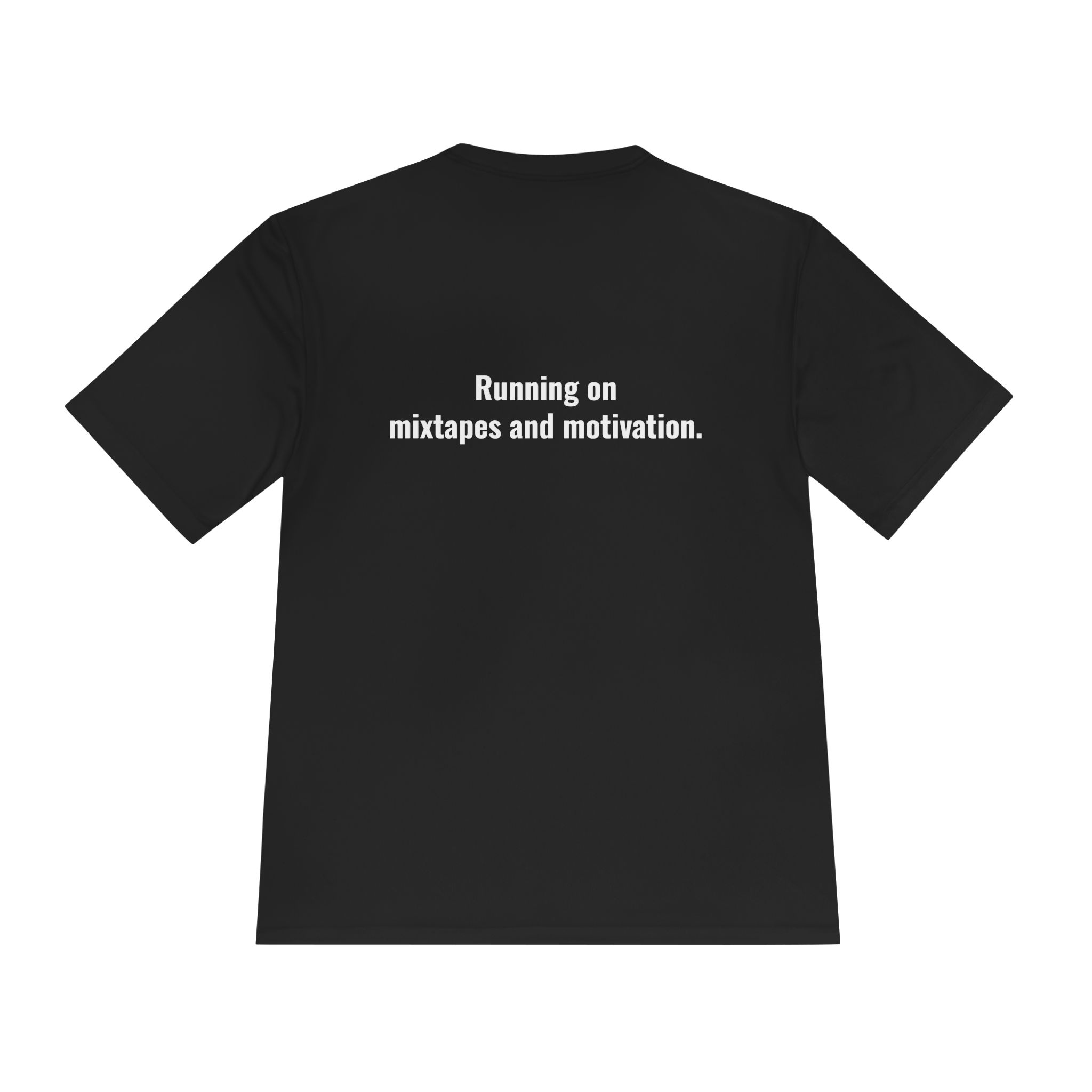 Dude RunFerox “Running on Mixtapes and Motivation” Performance Tee – Unisex Moisture-Wicking Shirt - Image 14