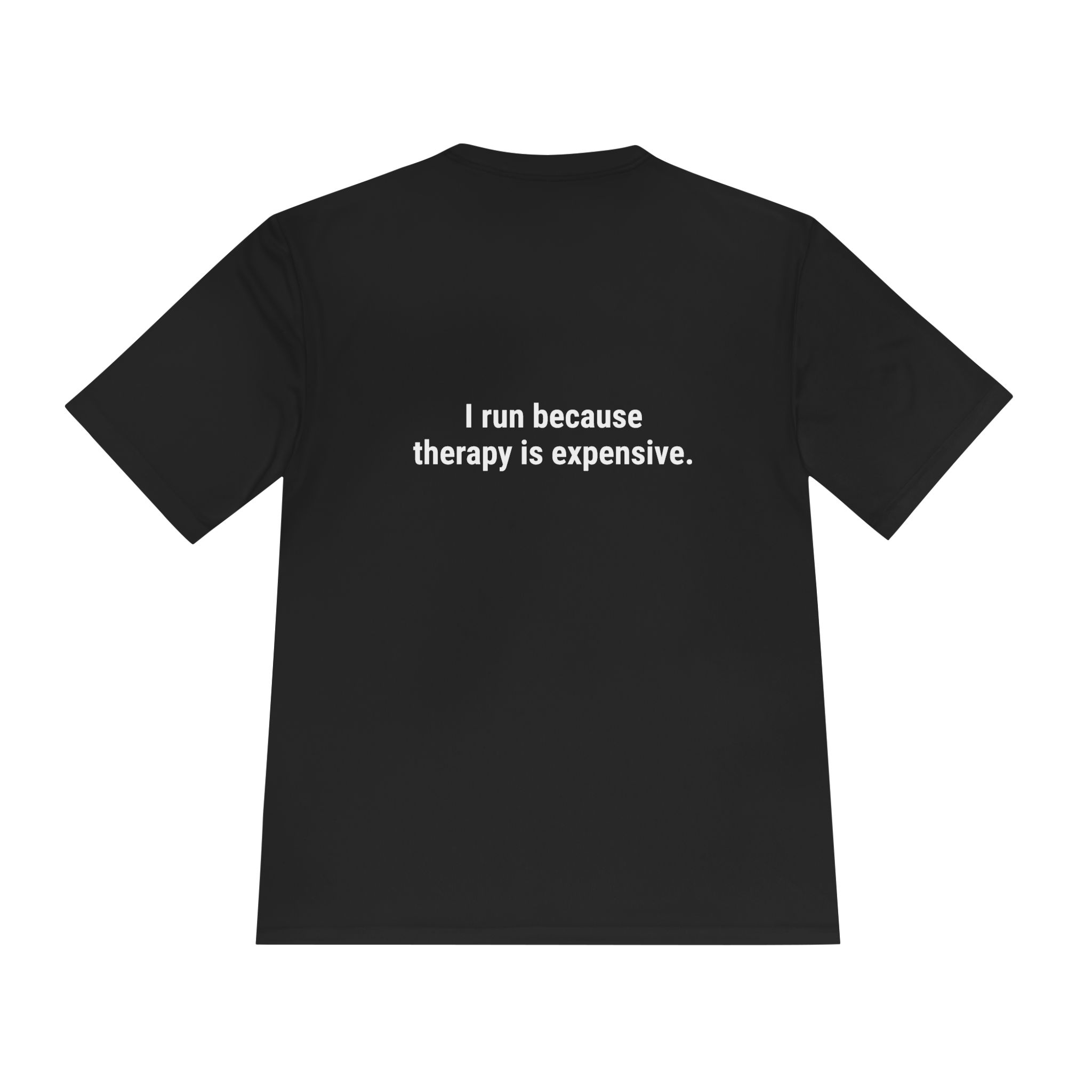 Dude RunFerox “Running is Cheaper Than Therapy” Performance Tee – Unisex Moisture-Wicking Shirt - Image 17