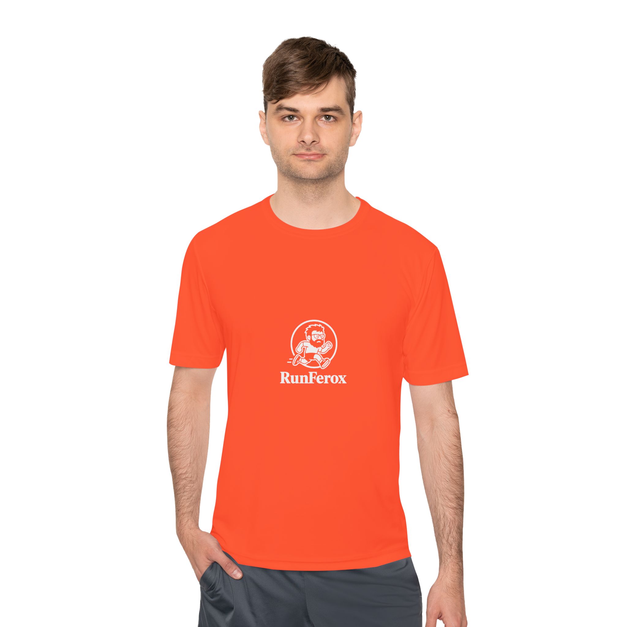 Dude RunFerox “Running: The Original Side Quest” Performance Tee – Unisex Moisture-Wicking Shirt - Image 6
