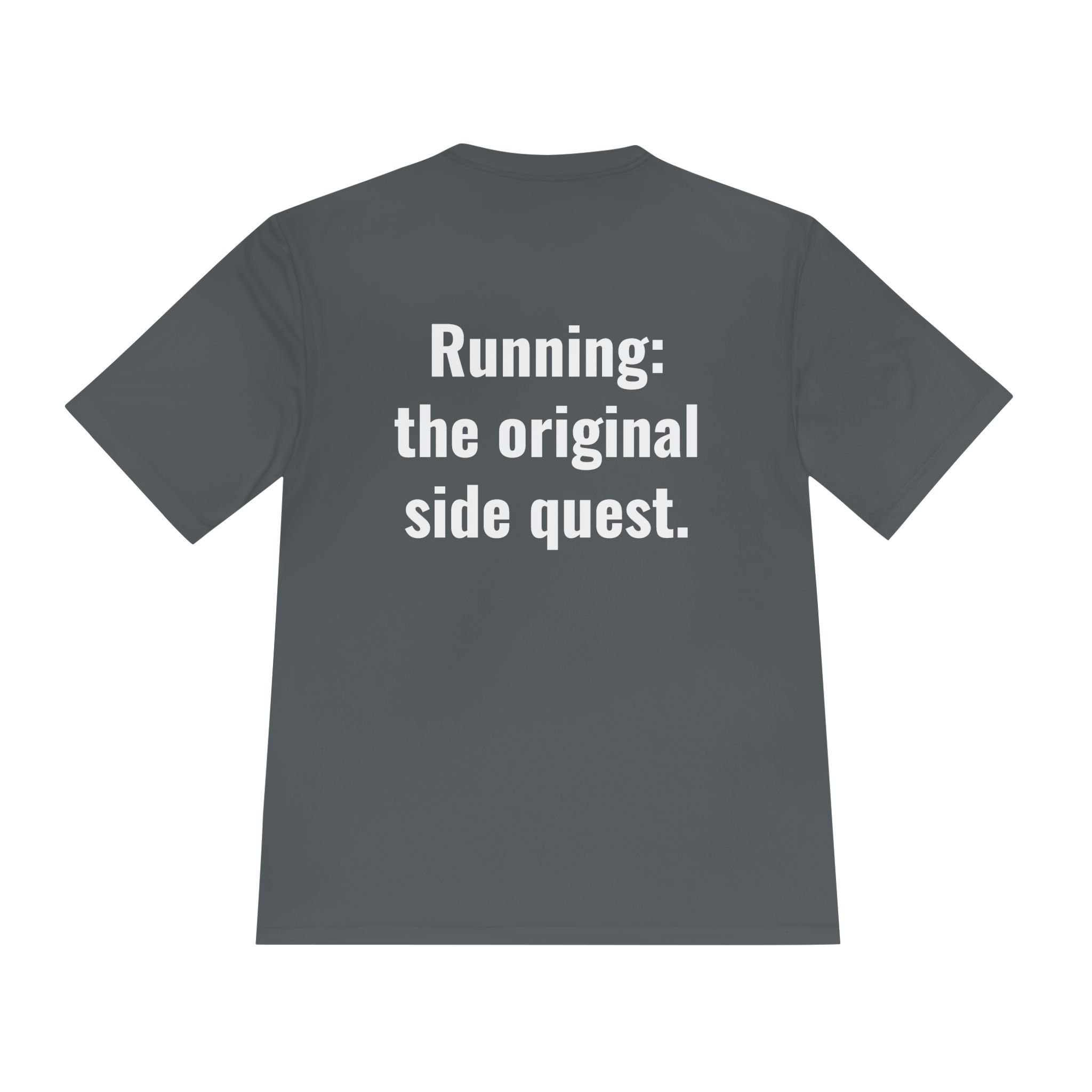 Dude RunFerox “Running: The Original Side Quest” Performance Tee – Unisex Moisture-Wicking Shirt - Image 9