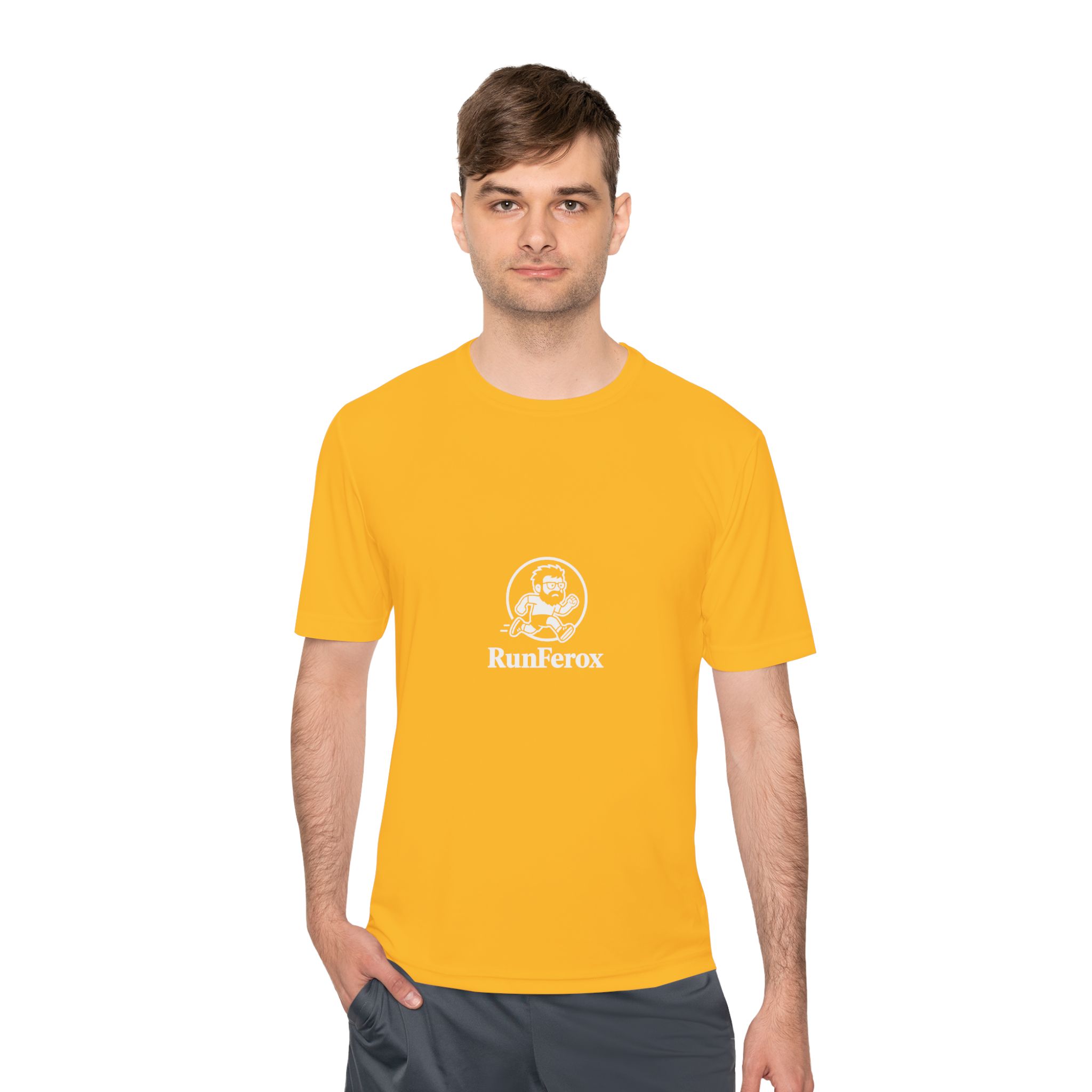 Dude RunFerox “Running: The Original Side Quest” Performance Tee – Unisex Moisture-Wicking Shirt - Image 18