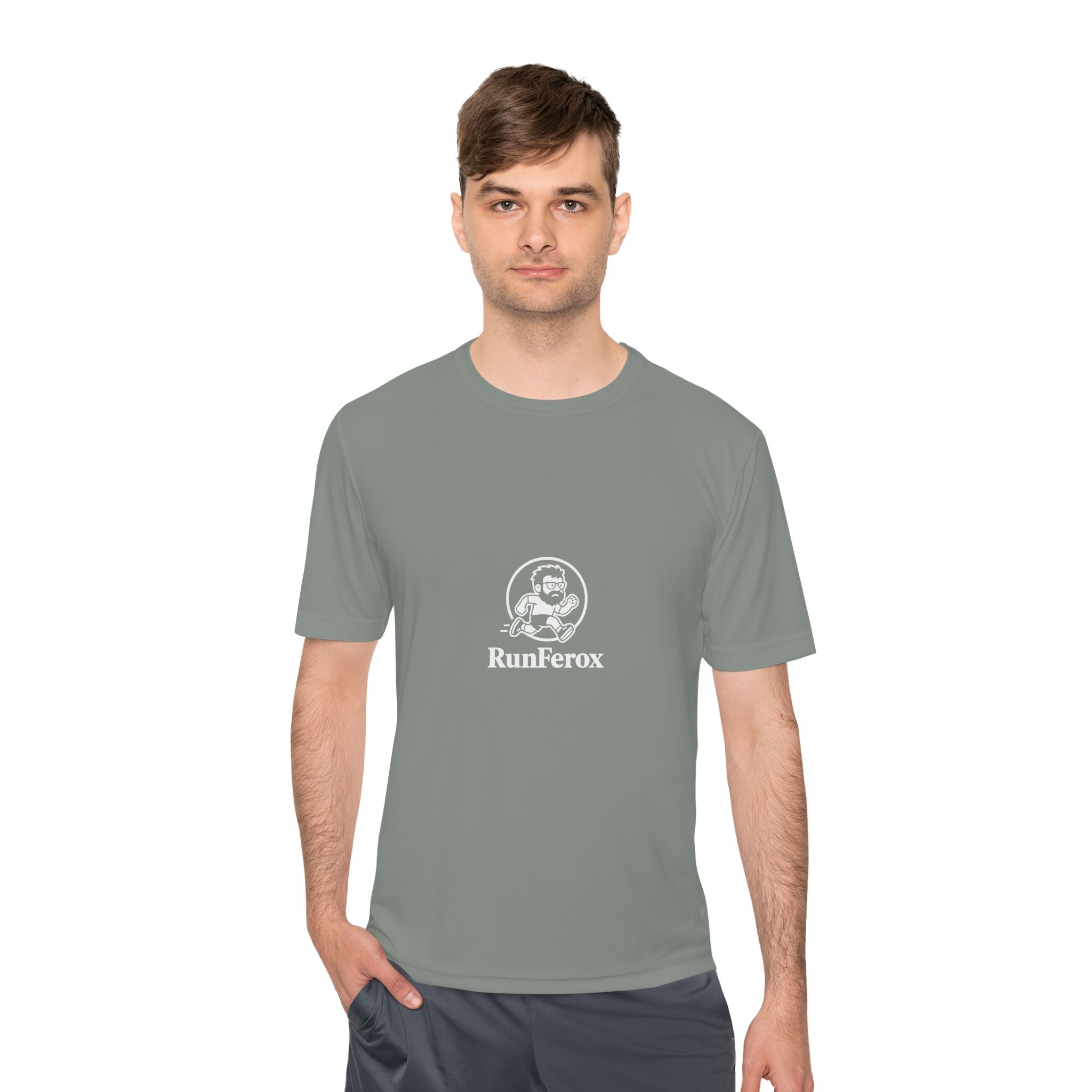 Dude RunFerox “Running: The Original Side Quest” Performance Tee – Unisex Moisture-Wicking Shirt - Image 22