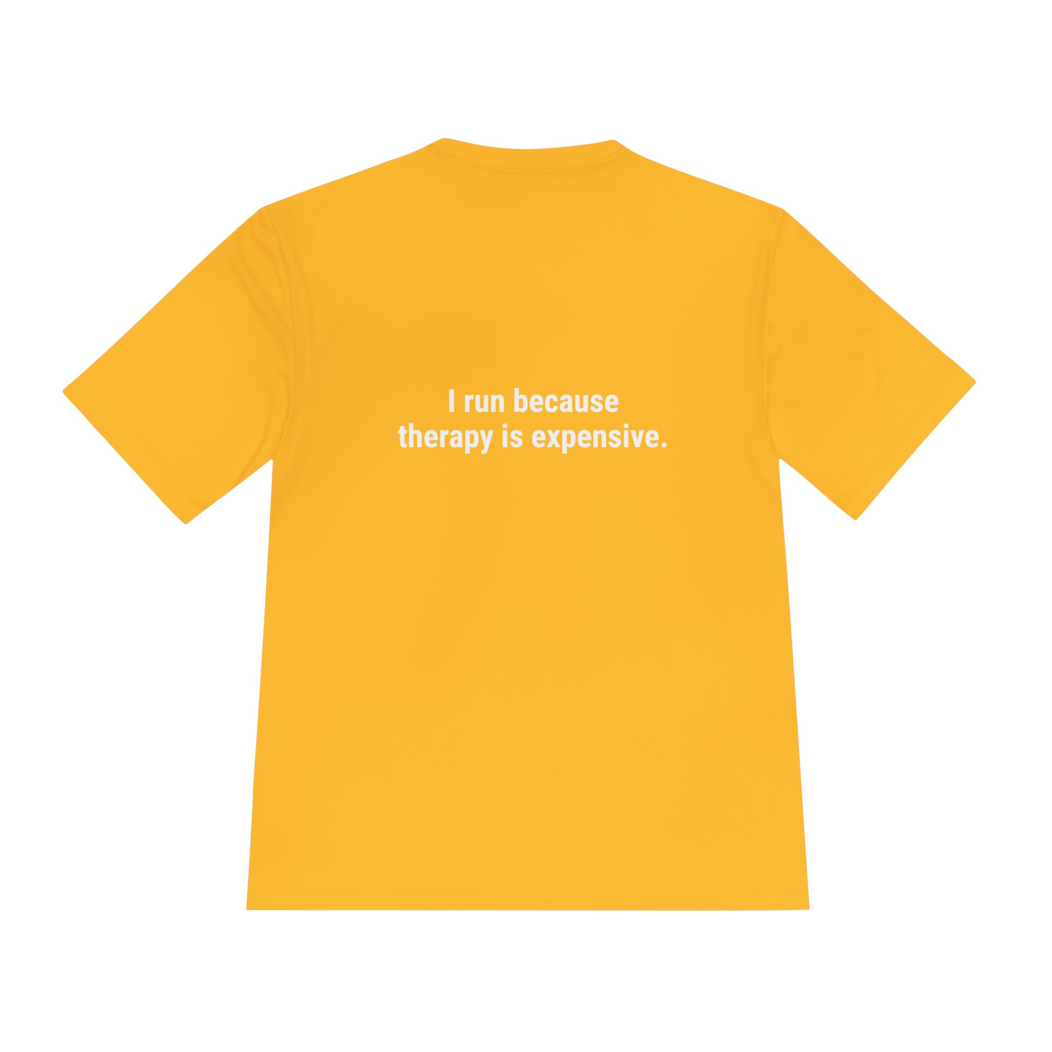 Dude RunFerox “Running is Cheaper Than Therapy” Performance Tee – Unisex Moisture-Wicking Shirt - Image 21