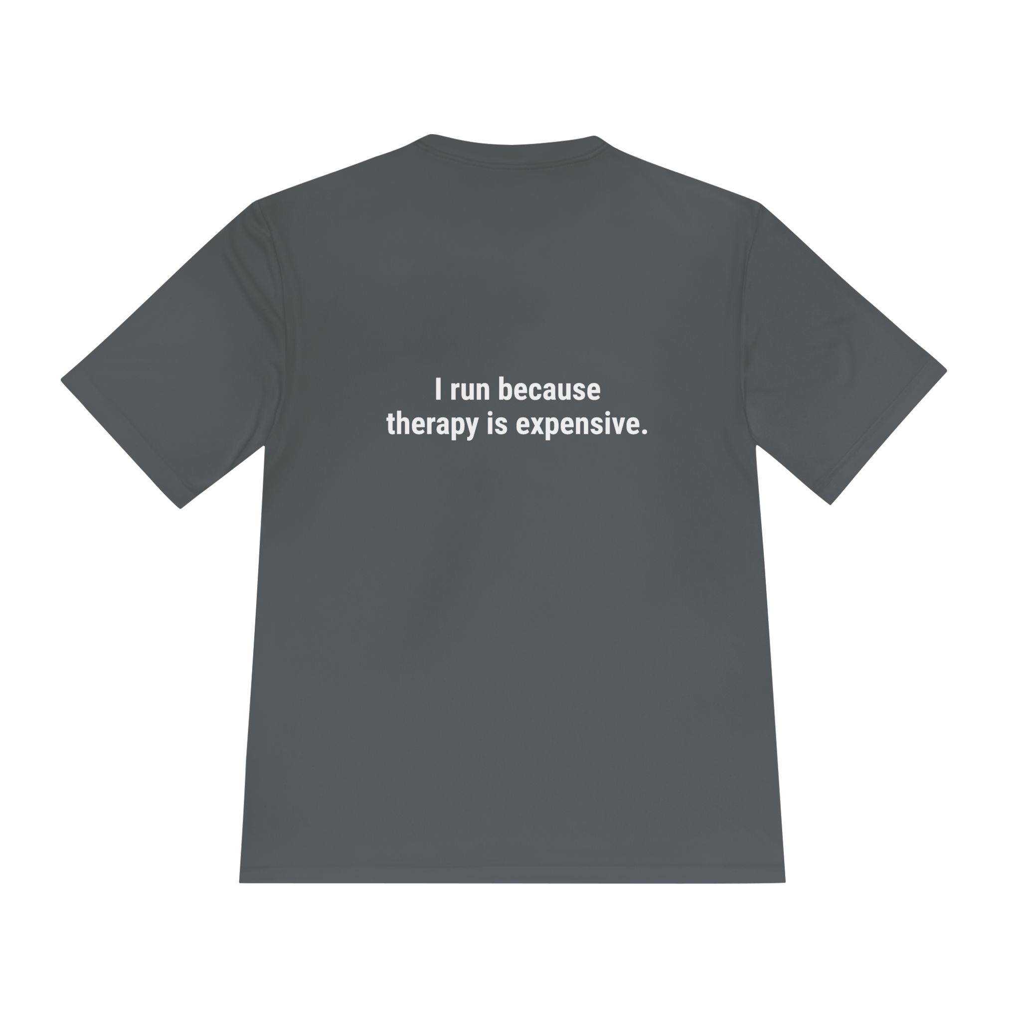 Dude RunFerox “Running is Cheaper Than Therapy” Performance Tee – Unisex Moisture-Wicking Shirt - Image 13